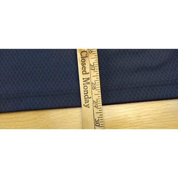 PEBBLE BEACH Performance Golf Polo Shirt Men's Large Textured‎ Dark Gray NWOT - Picture 13 of 13